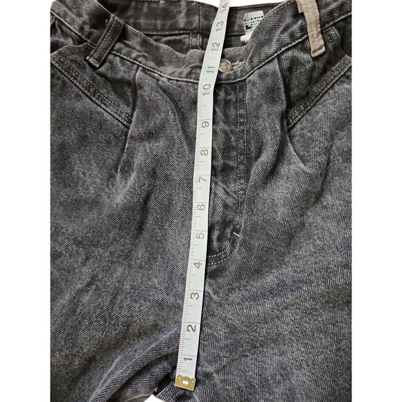 Calamity Jeans Vintage 80s High Rise Mom Jean Womens 8 Charcoal Western Grunge - Picture 6 of 10
